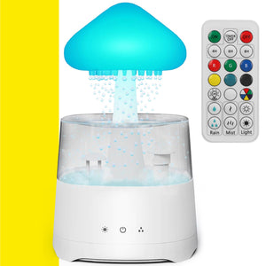 Humidificador Nube Lluvia Parlante Led